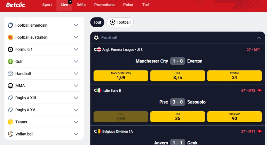 Betclic Connexion Betclic Connexion